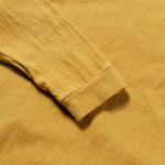 Recycle Organic Cotton Mugwort Dye Raglan Sleeve | リサイクルオーガニックコットンヨモギ染めラグランスリーブ | 吊り編み | 草木染め