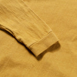 Recycle Organic Cotton Mugwort Dye Raglan Sleeve | リサイクルオーガニックコットンヨモギ染めラグランスリーブ | 吊り編み | 草木染め