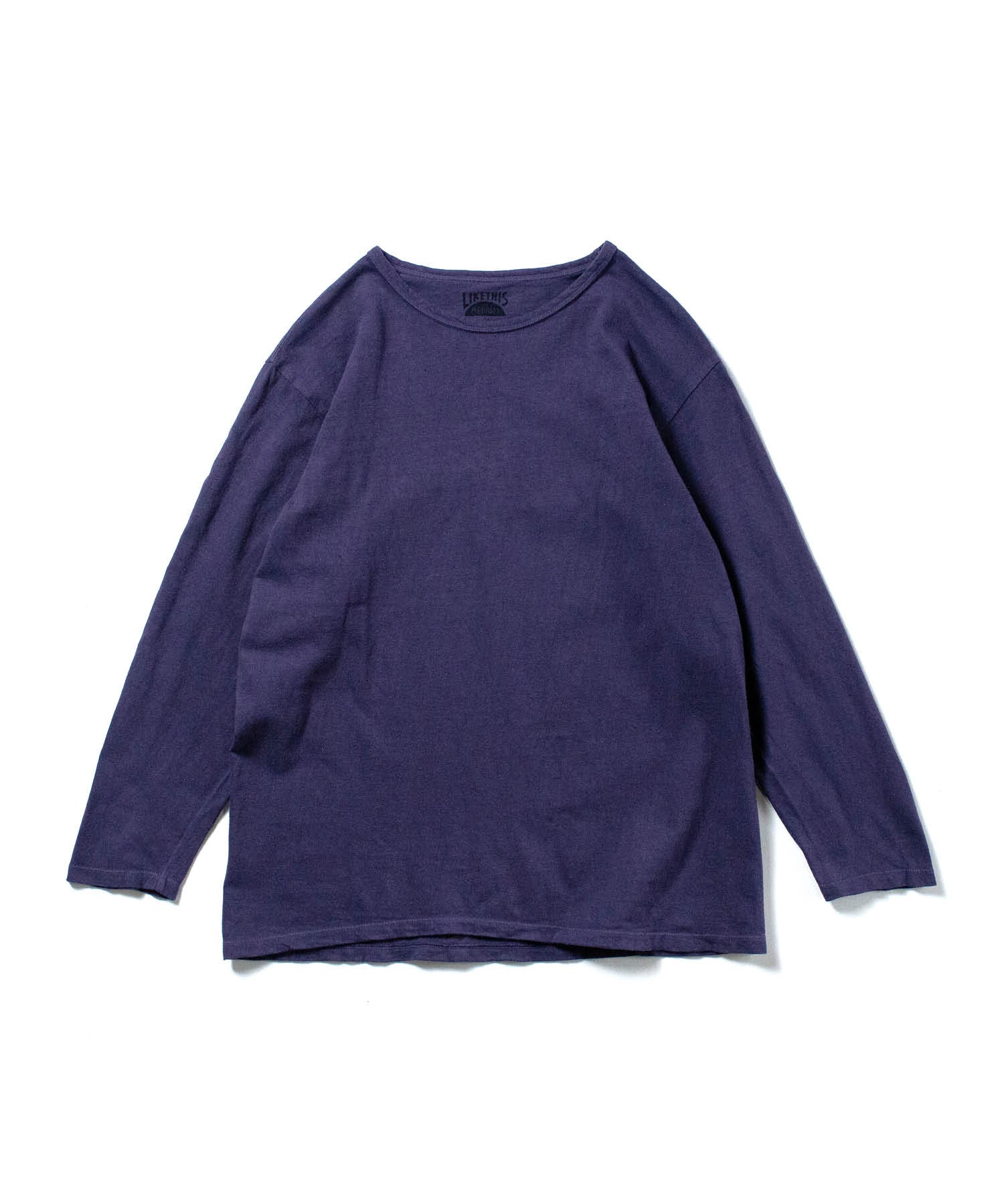 Recycle Organic Cotton Mulberry Dye 4/5 Sleeve | リサイクルオーガニックコットン 桑染め4/5スリーブ | ボタニカルダイ | 草木染め