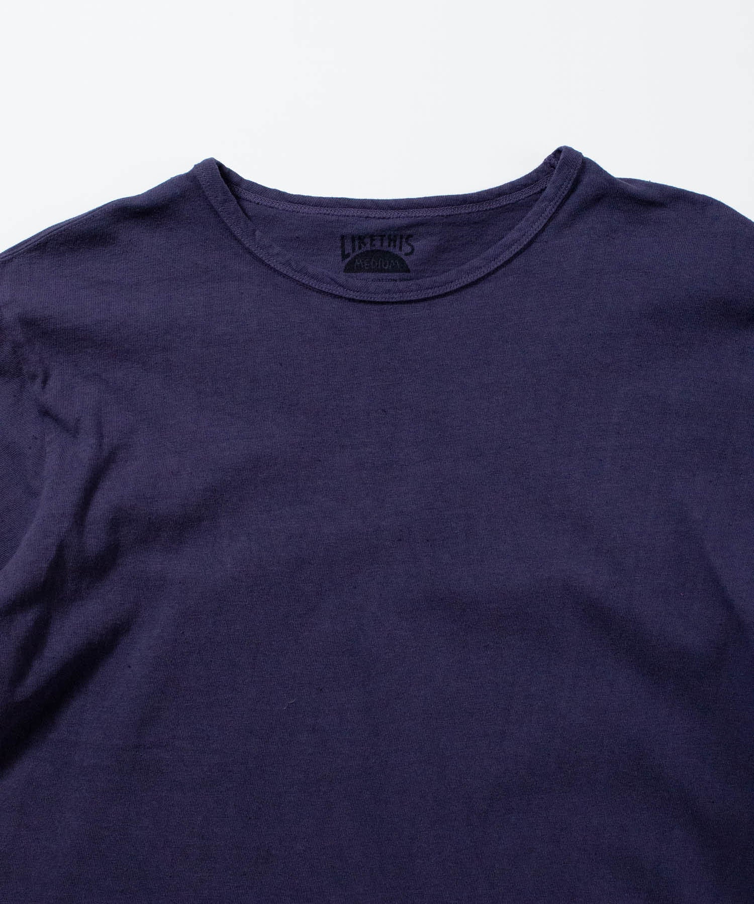 Recycle Organic Cotton Mulberry Dye 4/5 Sleeve | リサイクルオーガニックコットン 桑染め4/5スリーブ | ボタニカルダイ | 草木染め