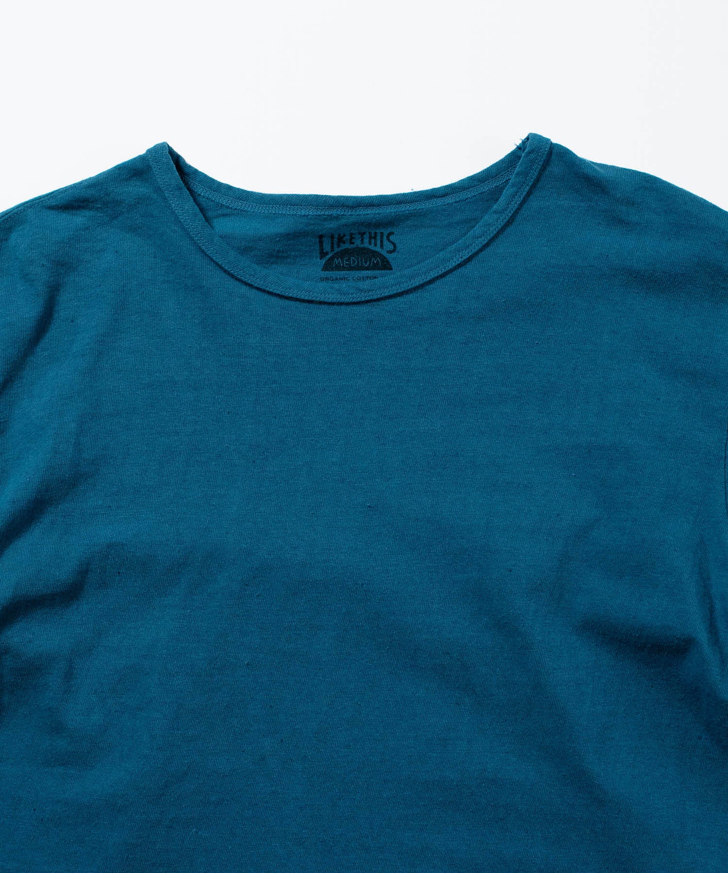 Recycle Organic Cotton Mulberry Dye 4/5 Sleeve | リサイクルオーガニックコットン 桑染め4/5スリーブ | ボタニカルダイ | 草木染め