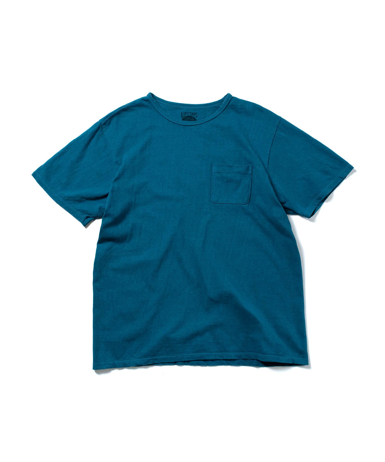 Recycle Organic Cotton Mulberry Dye Pocket Tee | リサイクルオーガニックコットン 桑染めポケットTシャツ | ボタニカルダイ | 草木染め
