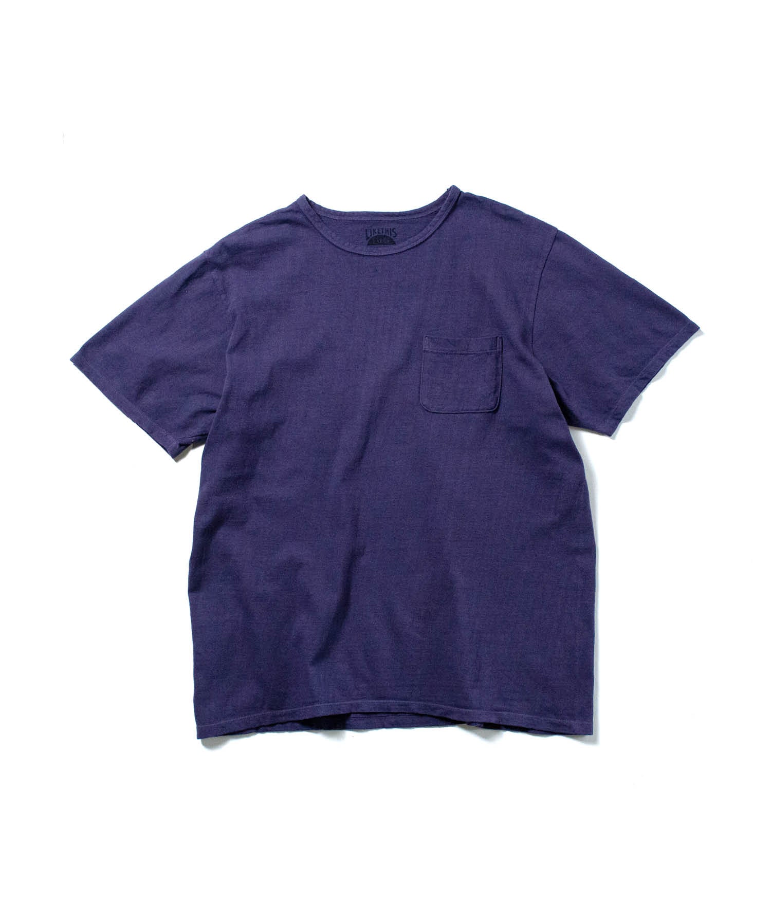 Recycle Organic Cotton Mulberry Dye Pocket Tee | リサイクルオーガニックコットン 桑染めポケットTシャツ | ボタニカルダイ | 草木染め