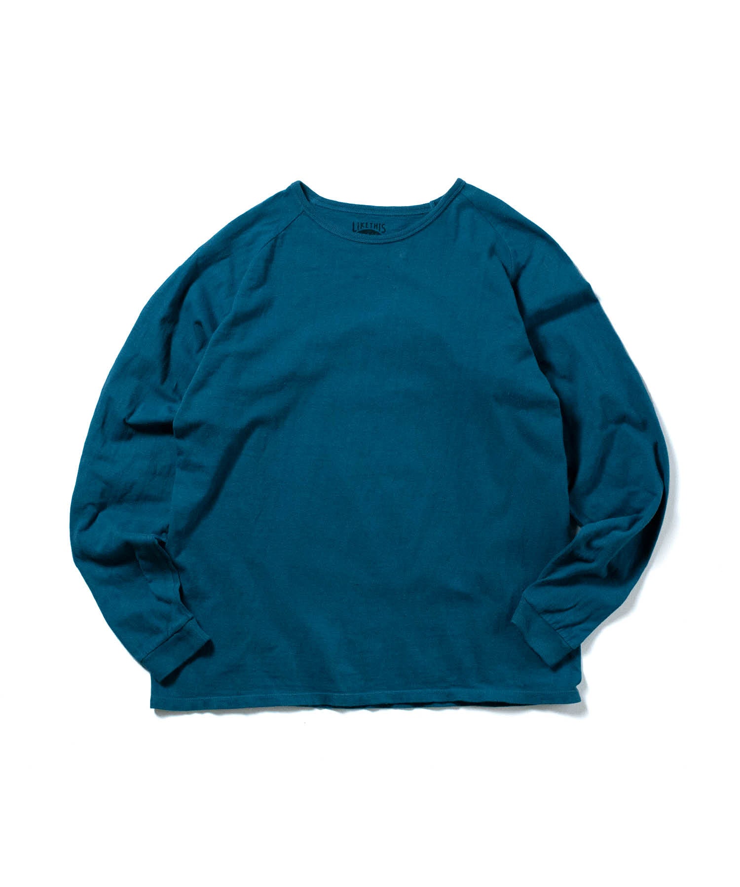 Recycle Organic Cotton Mulberry Dye Raglan Sleeve | リサイクルオーガニックコットン 桑染めラグランスリーブ | ボタニカルダイ | 草木染め