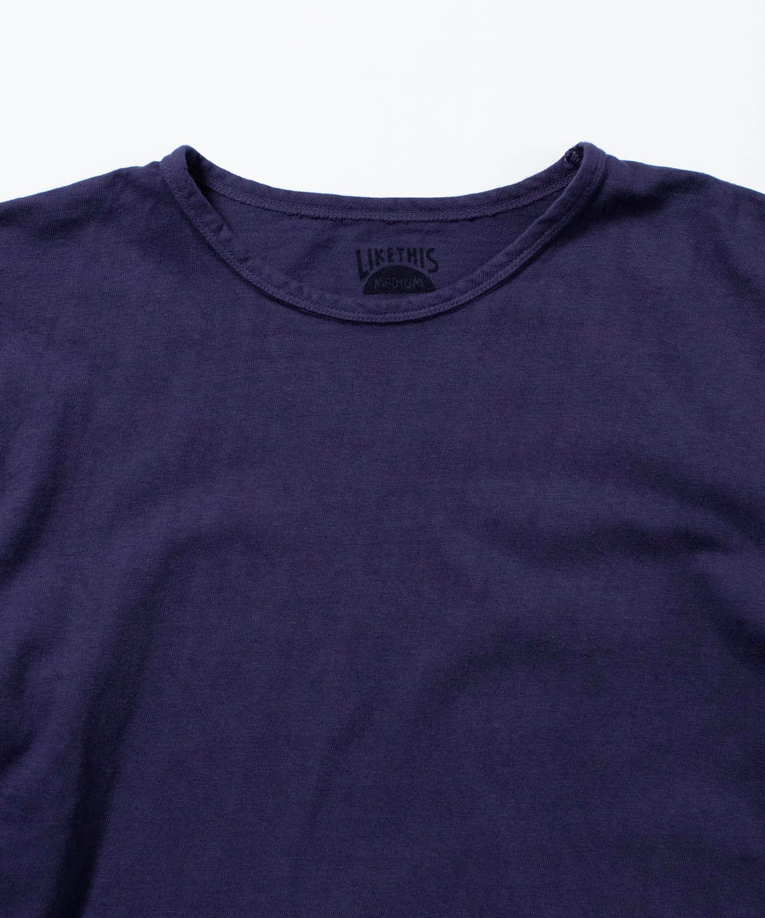 Recycle Organic Cotton Mulberry Dye Tee | リサイクルオーガニックコットン 桑染めTシャツ | ボタニカルダイ | 草木染め