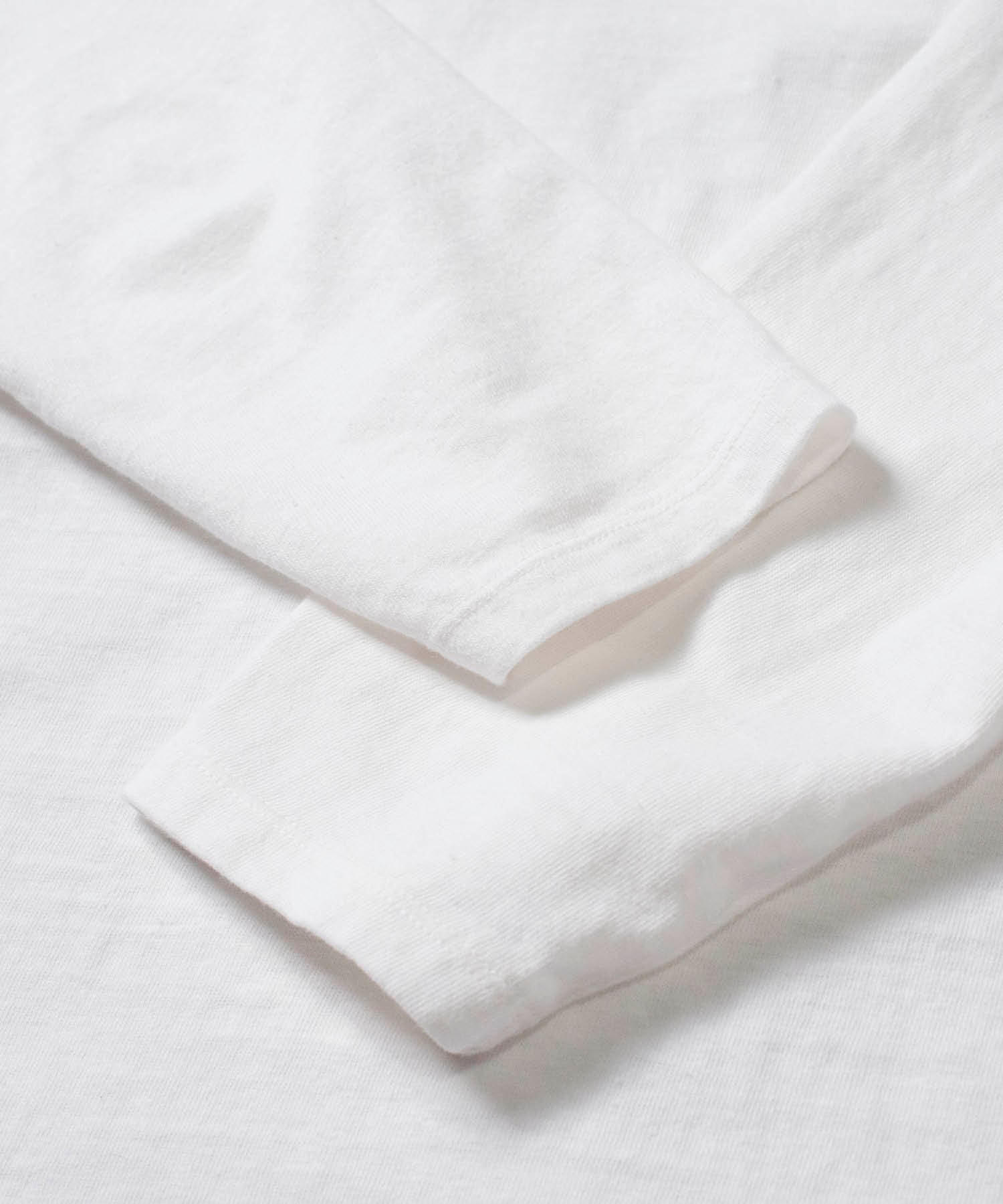 Recycle Organic Cotton Pocket 4/5 Sleeve - Rowokaru | リサイクルオーガニックコットンポケット4/5スリーブ | 藤榮啓 | TORU FUJIE