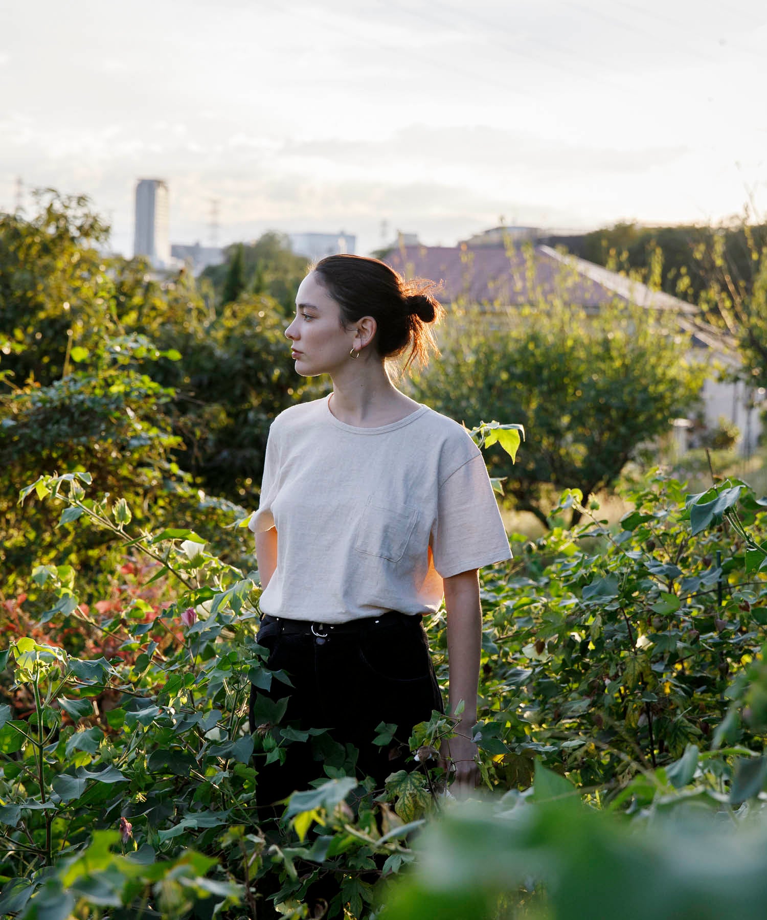 Recycle Organic Cotton Pocket Tee | リサイクルオーガニックコットンポケットTシャツ