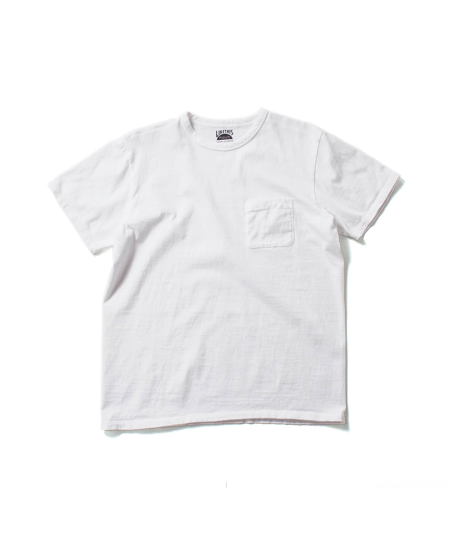 Recycle Organic Cotton Pocket Tee | リサイクルオーガニックコットンポケットTシャツ