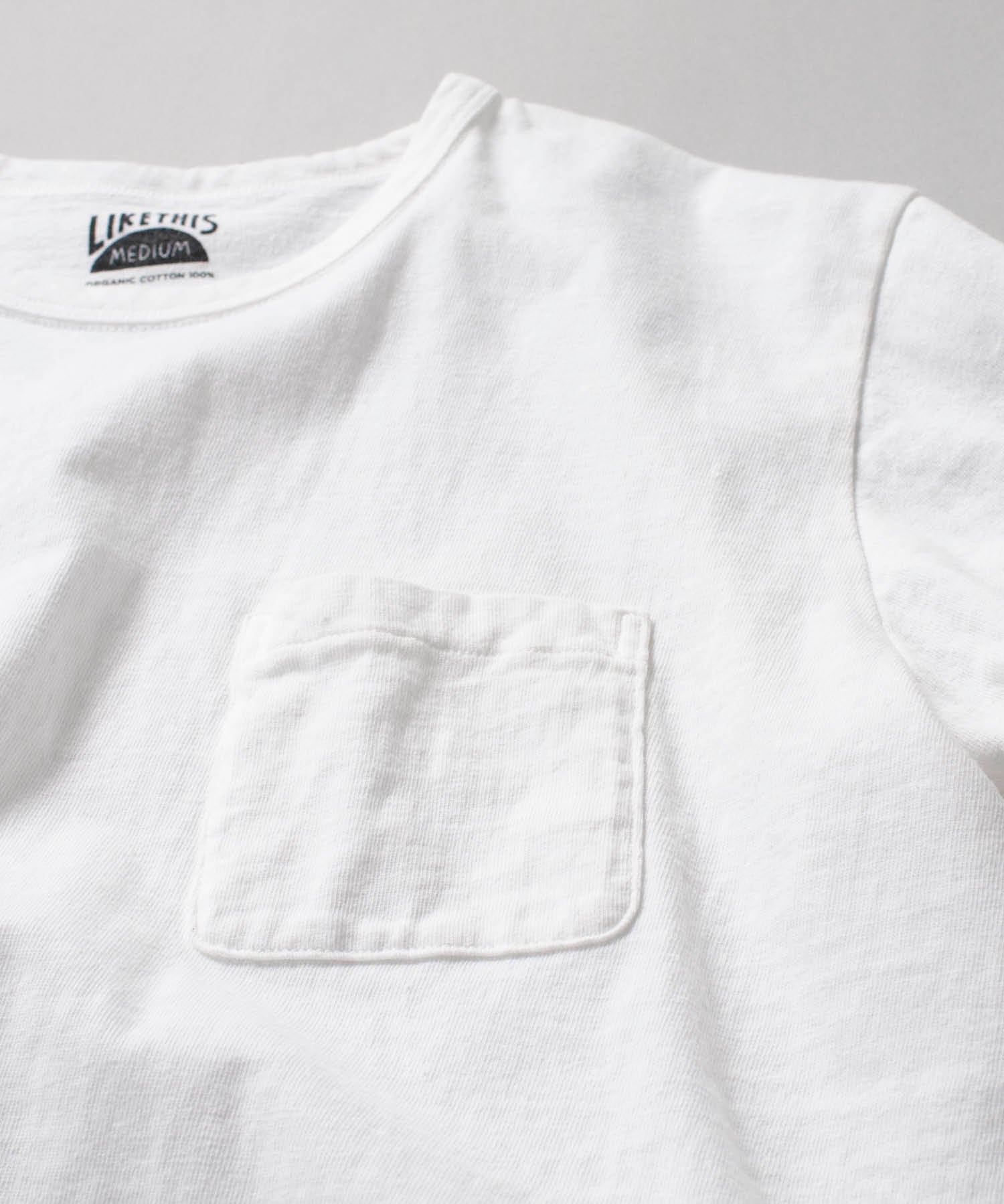 Recycle Organic Cotton Pocket Tee | リサイクルオーガニックコットンポケットTシャツ