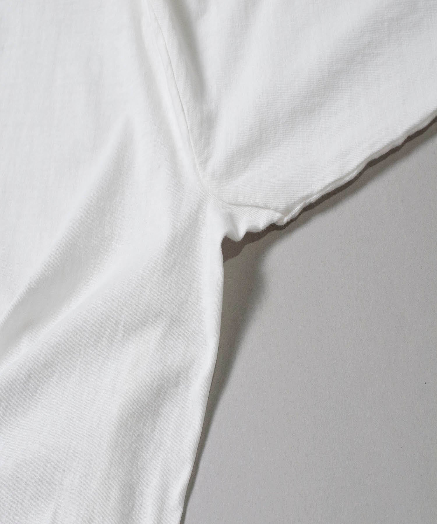 Recycle Organic Cotton Raglan Sleeve - Good Vibes Only | リサイクルオーガニックコットン ラグランスリーブ | 村上寛 | HIROSHI MURAKAMI