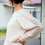 Recycle Organic Cotton Raglan Sleeve - Good Vibes Only | リサイクルオーガニックコットン ラグランスリーブ | 村上寛 | HIROSHI MURAKAMI