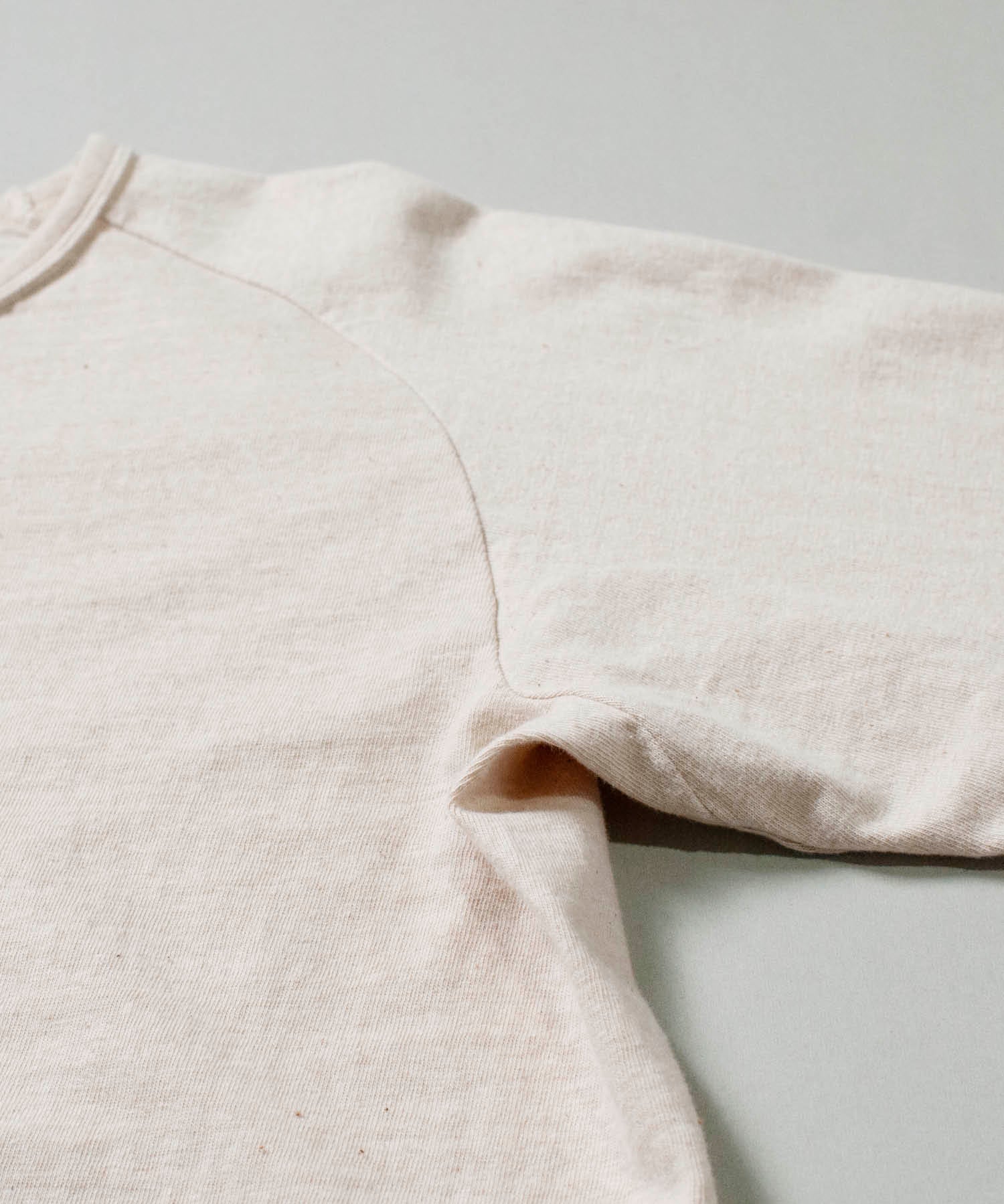 Recycle Organic Cotton Raglan Sleeve | リサイクルオーガニックコットンラグランスリーブ | 日本製 | 吊り編み