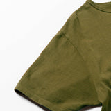 Recycle Organic Cotton Tea Leaves Dye Pocket Tee | リサイクルオーガニックコットン 茶葉染めポケットTシャツ | ボタニカルダイ | 草木染め