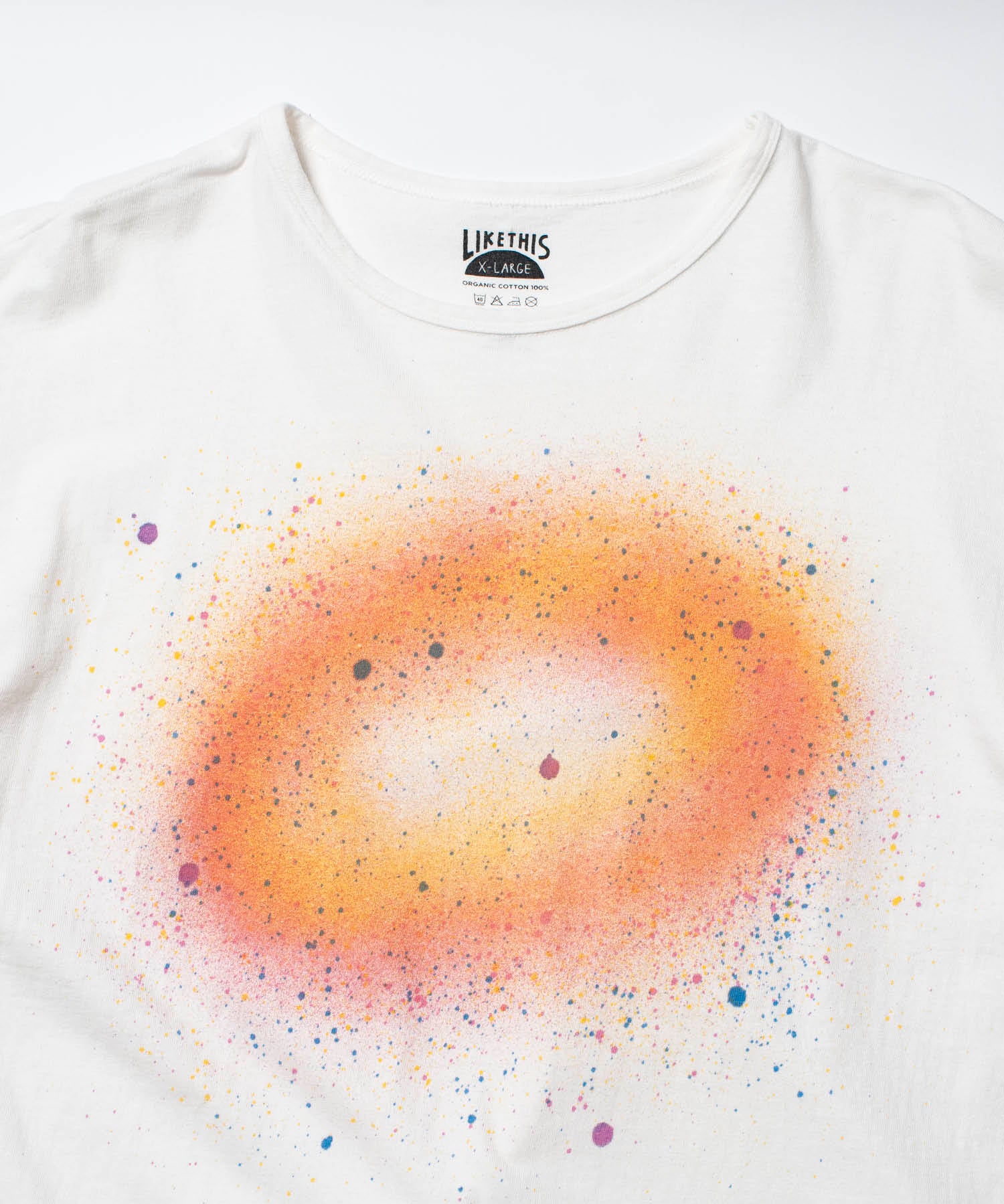 Recycle Organic Cotton Tee - Cosmo | リサイクルオーガニックコットンTシャツ | TORU FUJIE