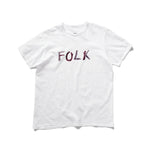 Recycle Organic Cotton Tee - FOLK | リサイクルオーガニックコットンTシャツ - フォーク
