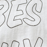 Recycle Organic Cotton Tee - Good Vibes Only | リサイクルオーガニックコットンTシャツ - グッド・バイブス・オンリー