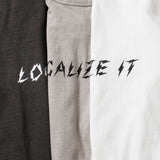 Recycle Organic Cotton Tee - Localize It | リサイクルオーガニックコットンTシャツ | KOSUKE MAKI