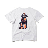 Recycle Organic Cotton Tee - Motckun | リサイクルオーガニックコットンTシャツ - モックン |  MASASHI SHIMIZU