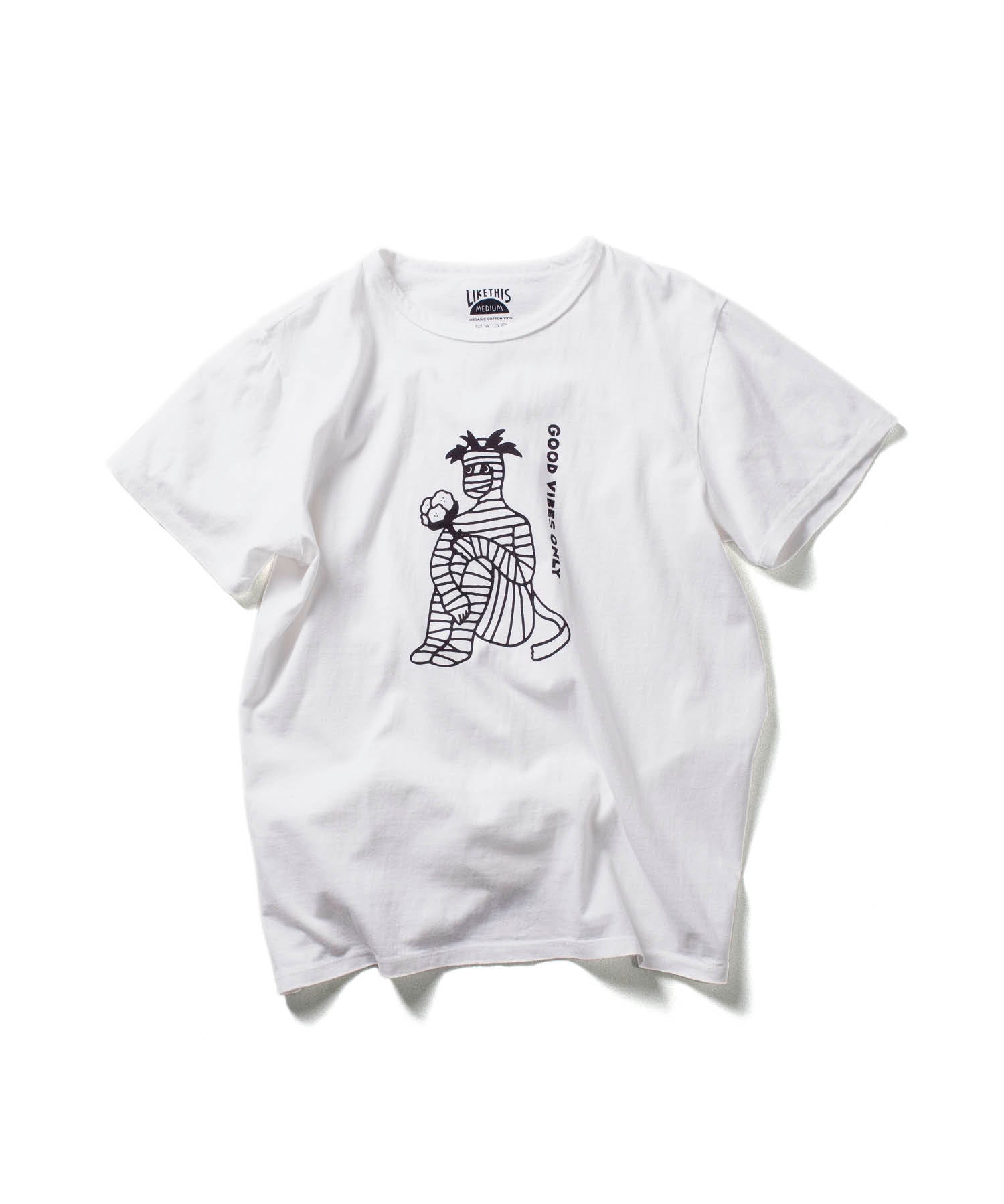 Recycle Organic Cotton Tee - Mummy Pappy | リサイクルオーガニックコットンTシャツ - マミーパピー | 清水将司 | MASASHI SHIMIZU