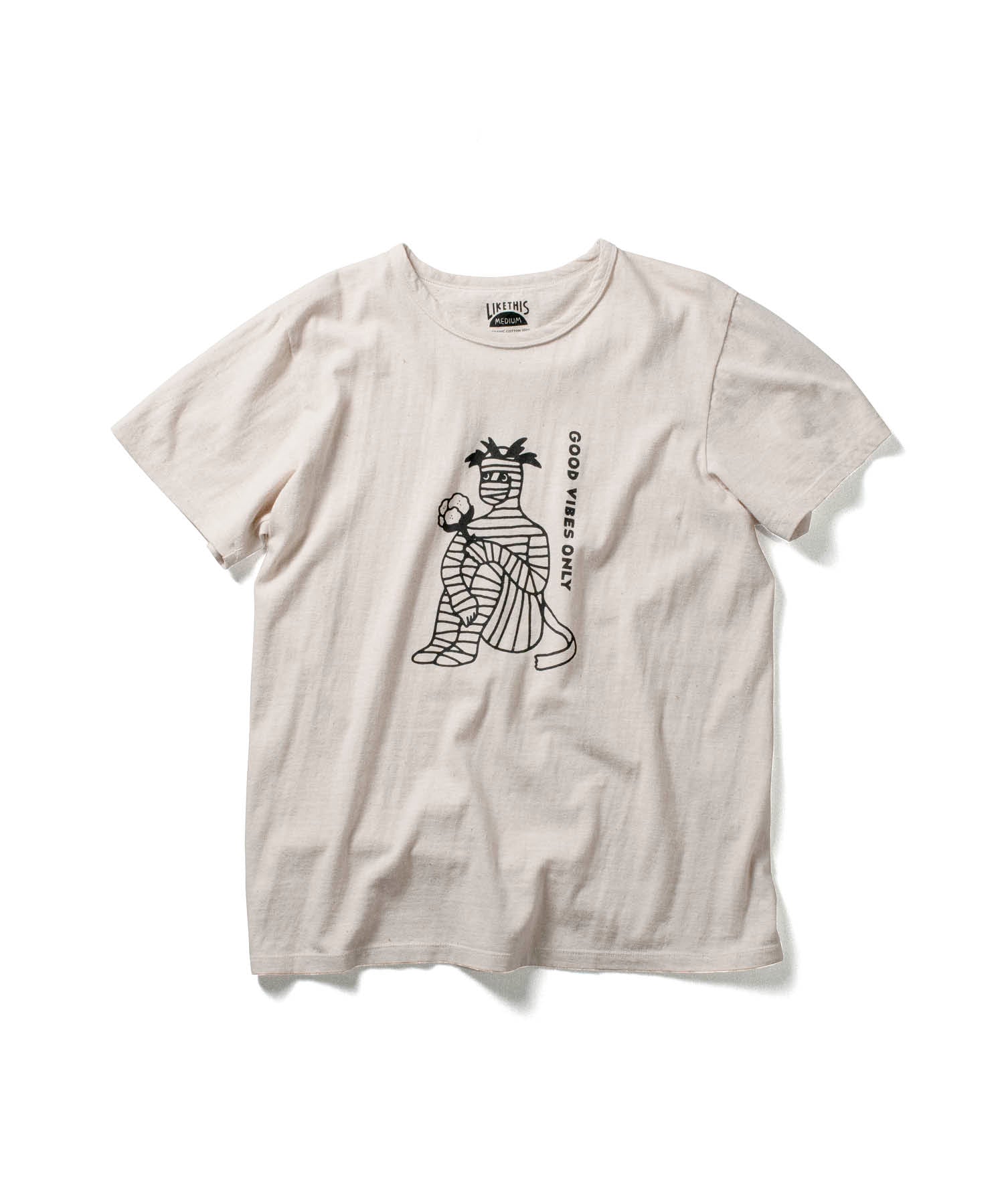 Recycle Organic Cotton Tee - Mummy Pappy | リサイクルオーガニックコットンTシャツ - マミーパピー | 清水将司 | MASASHI SHIMIZU