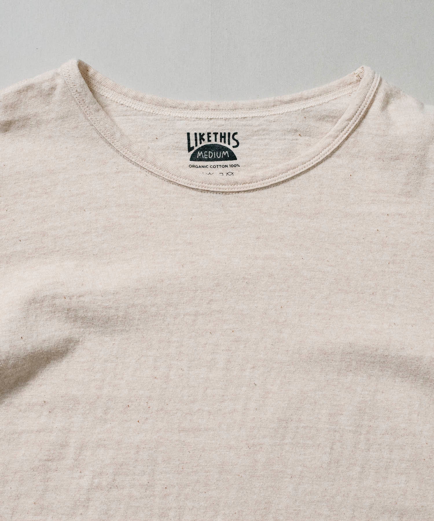 Recycle Organic Cotton Tee | リサイクルオーガニックコットンTシャツ
