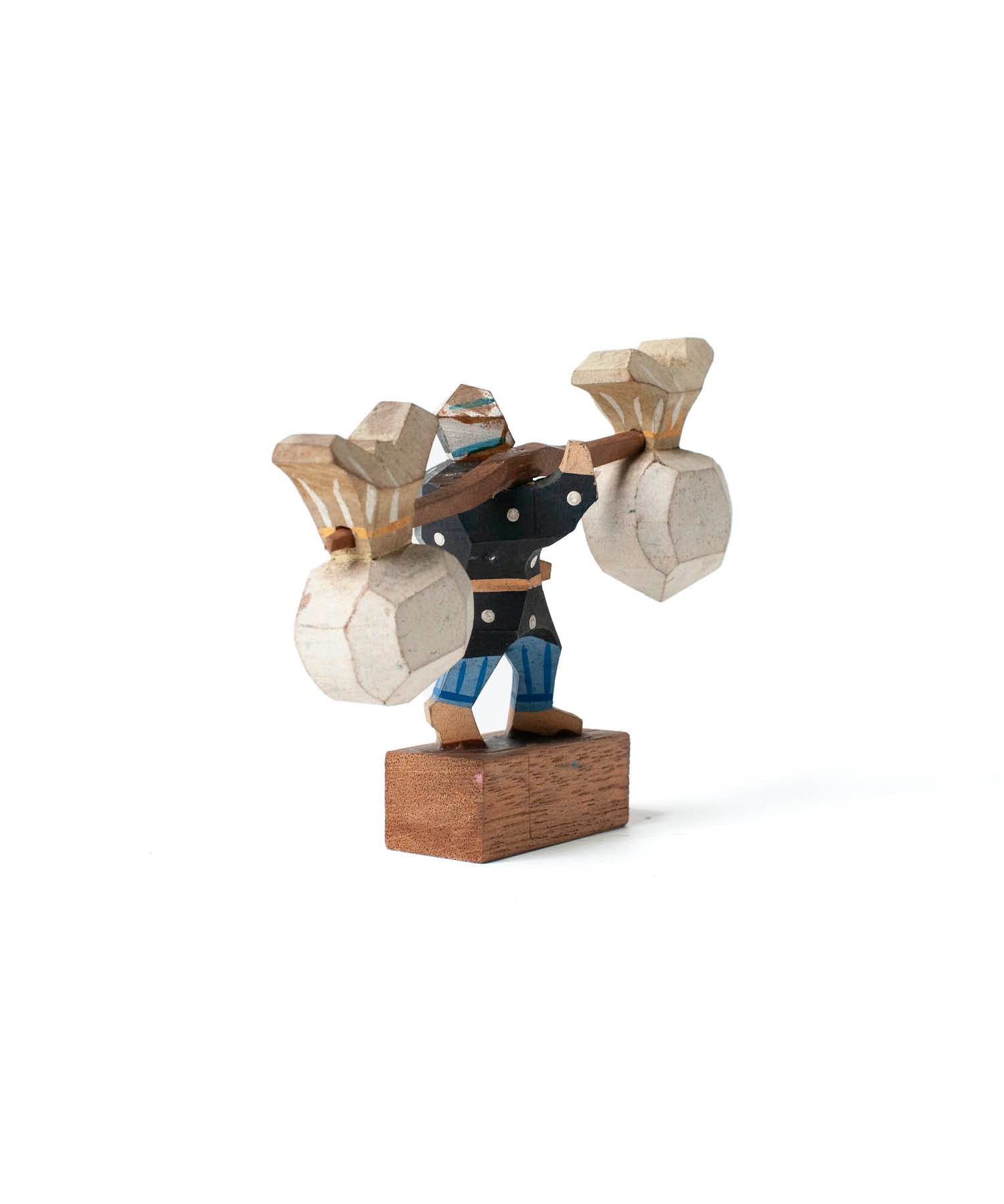 Vintage Object : 木っ端人形 カブを担ぐ農夫 | LIKE THIS SHOP