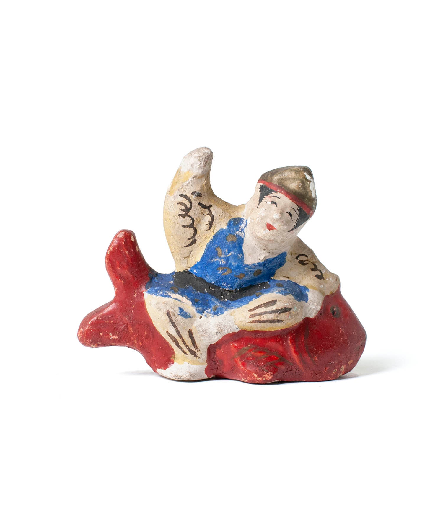 Vintage Object : 土人形（花巻人形） 鯛乗り恵比寿 | LIKE THIS SHOP