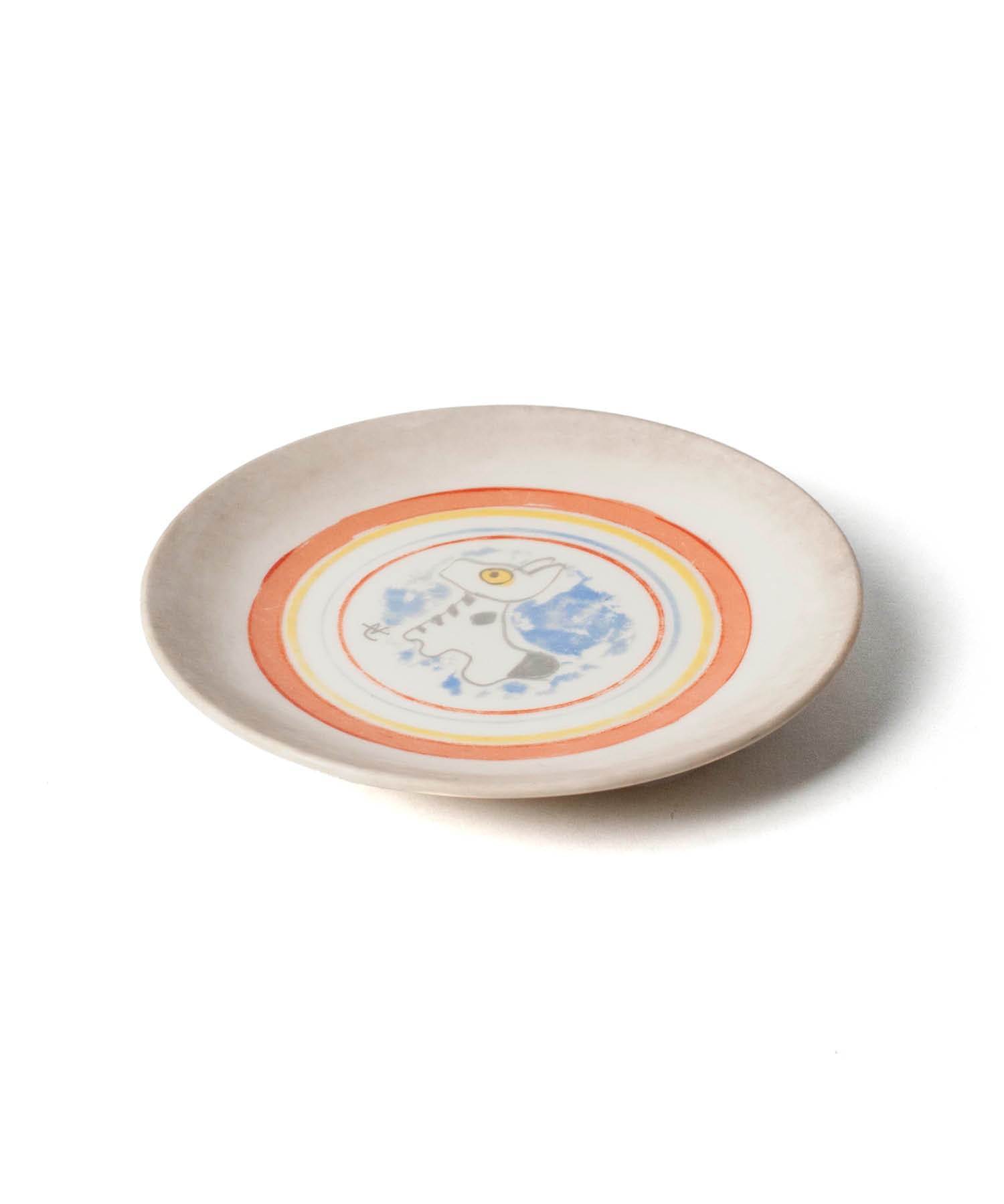 Vintage Object : 芹沢銈介 飾り絵皿 ルーマニヤ子犬 | LIKE THIS SHOP