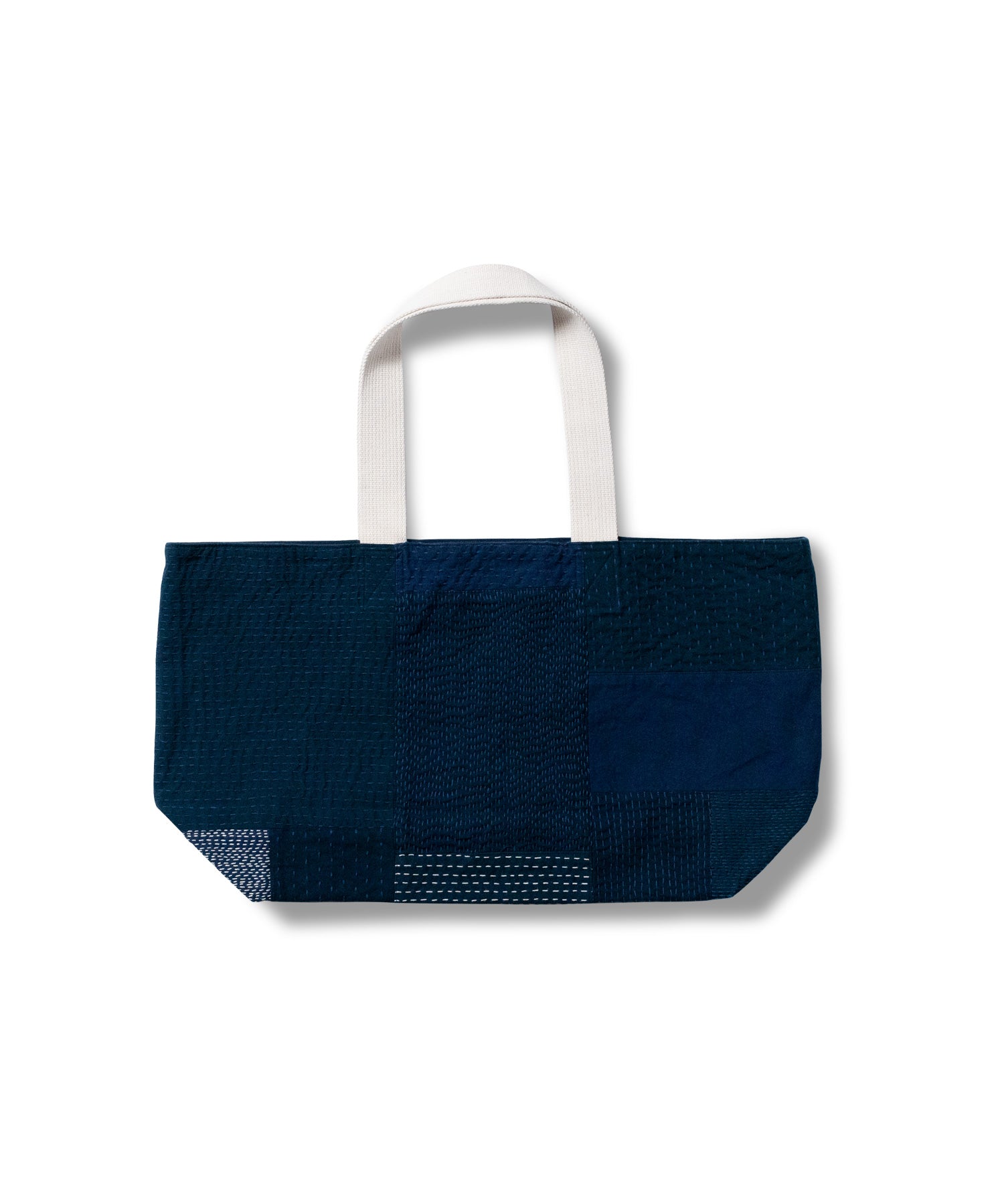 SASHIKO FABRIC TOTE BAG / TERAS | LIKE THIS SHOP
