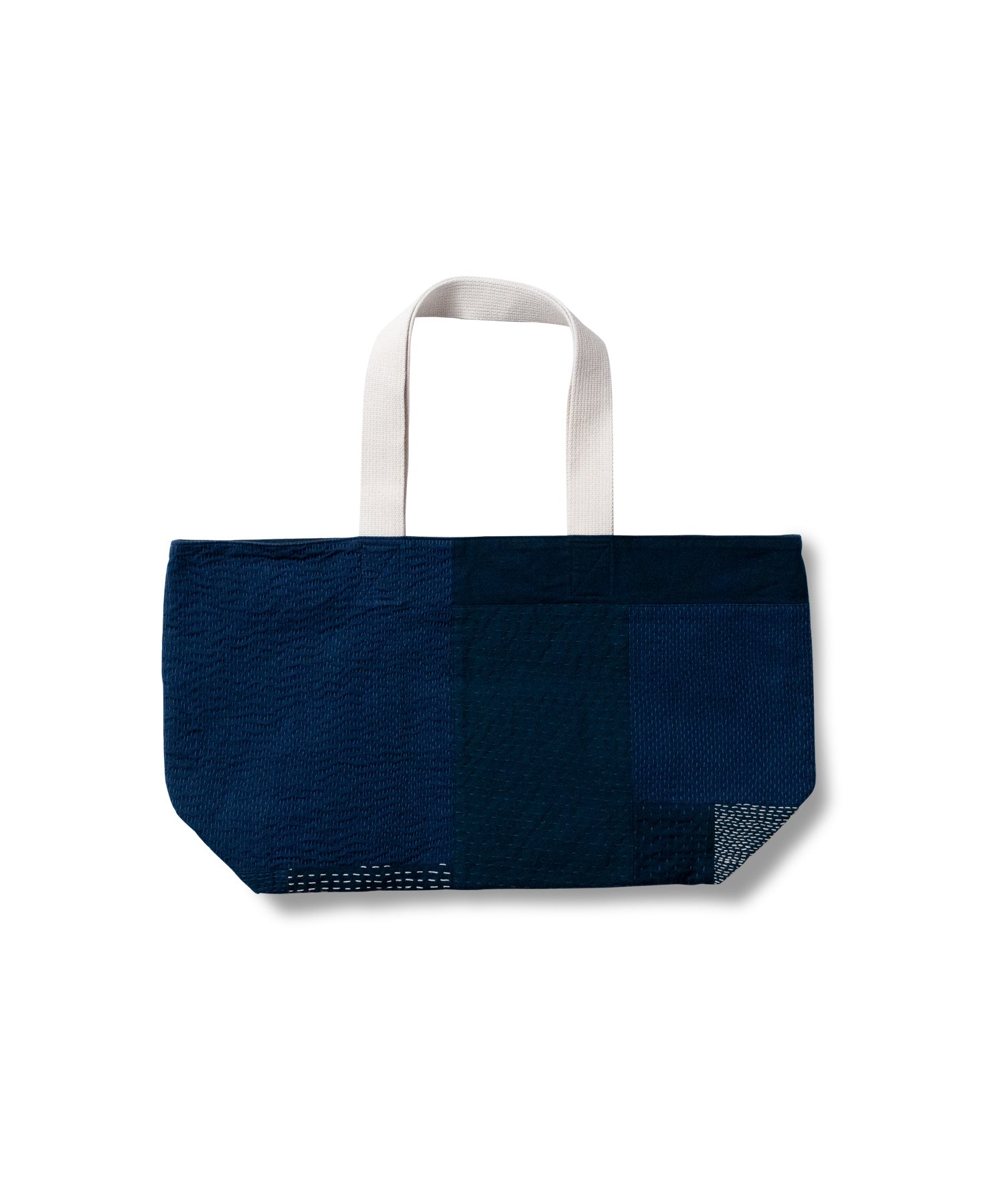 SASHIKO FABRIC TOTE BAG / TERAS | LIKE THIS SHOP