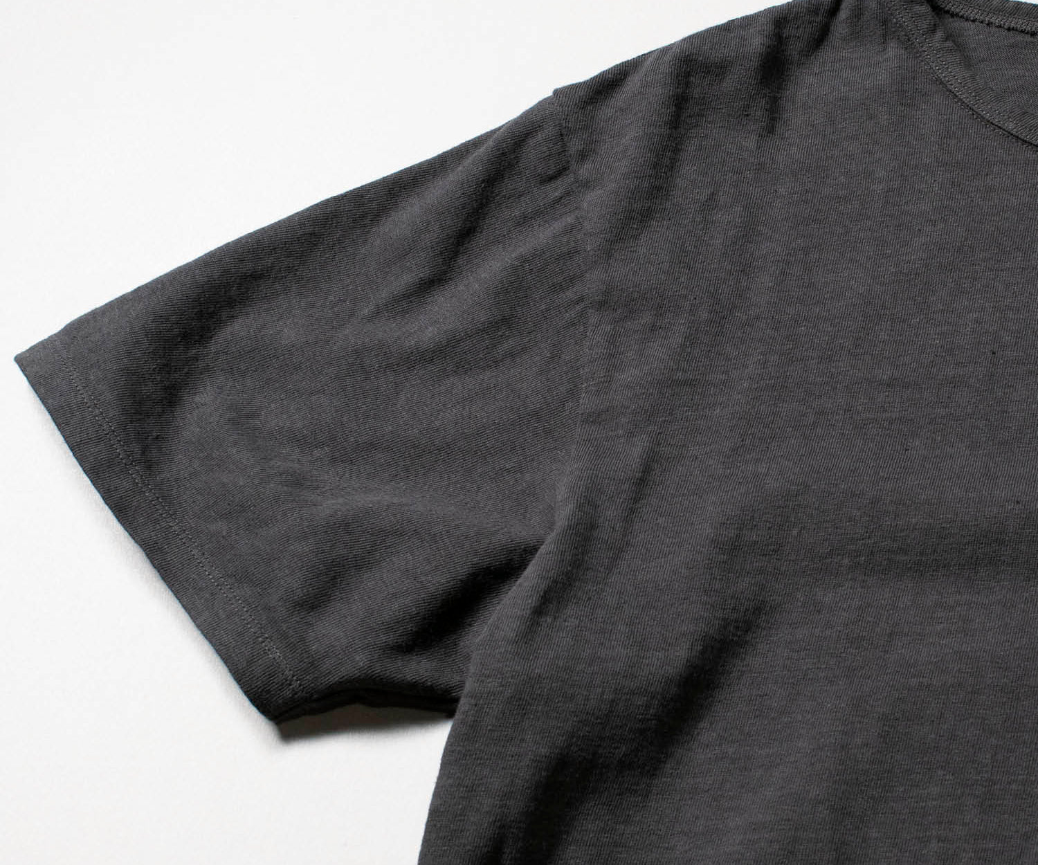 Recycle Organic Cotton Bamboo Charcoal Dye Tee | LIKE THIS SHOP