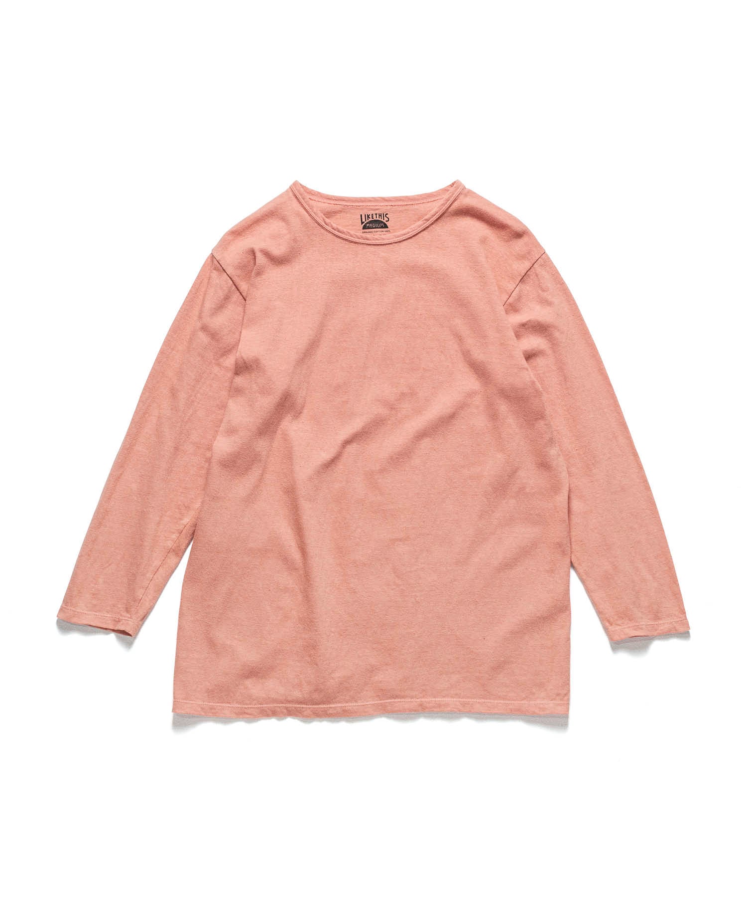 Recycle Organic Cotton Bayberry Dye 4/5 Sleeve | LIKE THIS SHOP