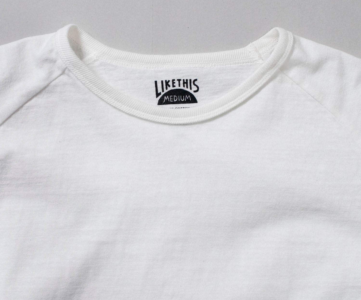 Recycle Organic Cotton Raglan Sleeve | LIKE THIS SHOP