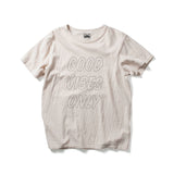 Recycle Organic Cotton Tee - Good Vibes Only | リサイクルオーガニックコットンTシャツ - グッド・バイブス・オンリー