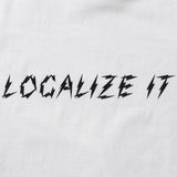 Recycle Organic Cotton Tee - Localize It | リサイクルオーガニックコットンTシャツ - ローカライズ・イット