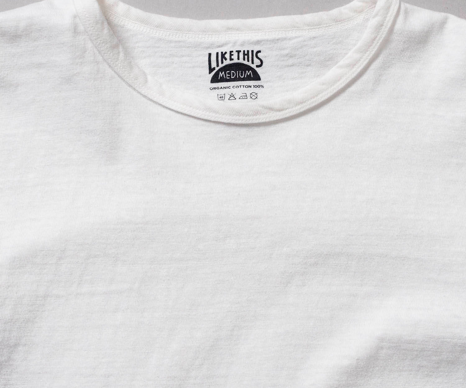 Recycle Organic Cotton Tee | LIKE THIS SHOP