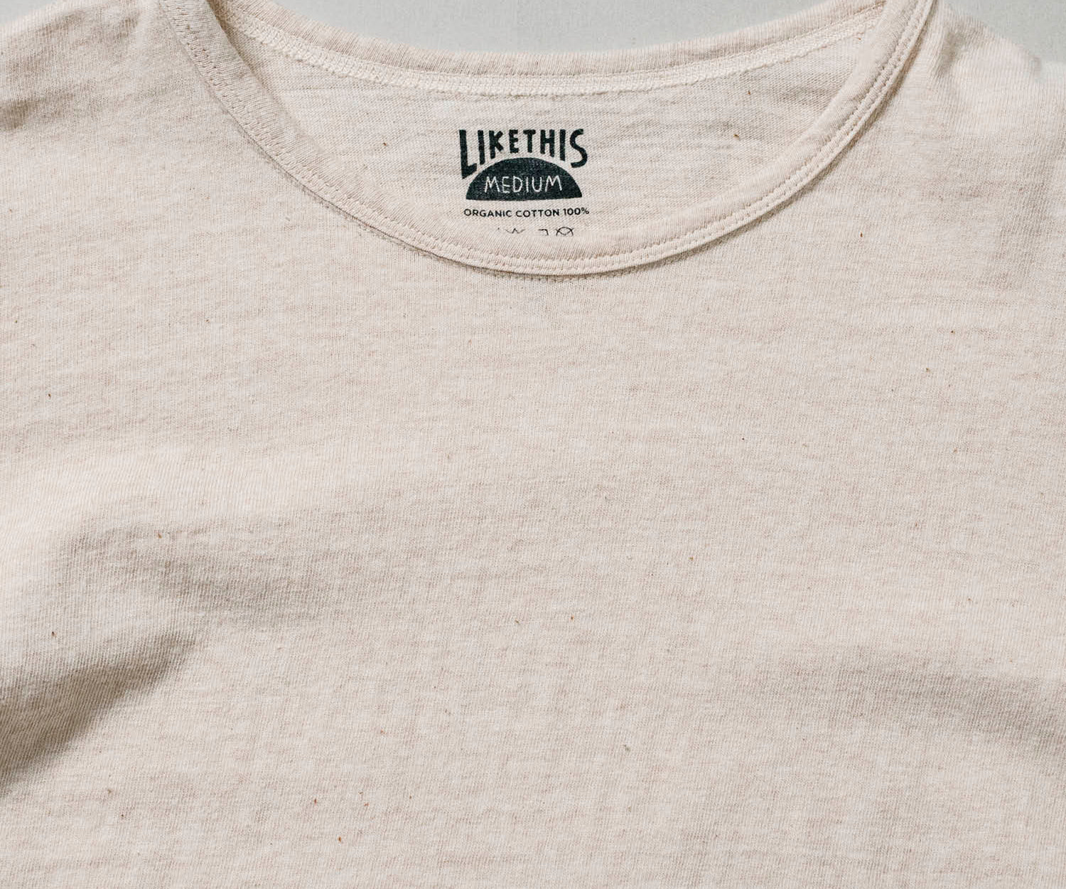 Recycle Organic Cotton Tee | LIKE THIS SHOP