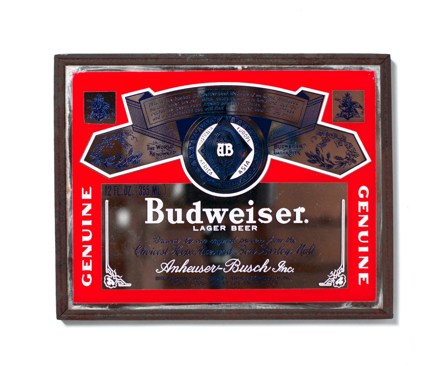 Vintage Object : Budweiserの鏡 | LIKE THIS SHOP