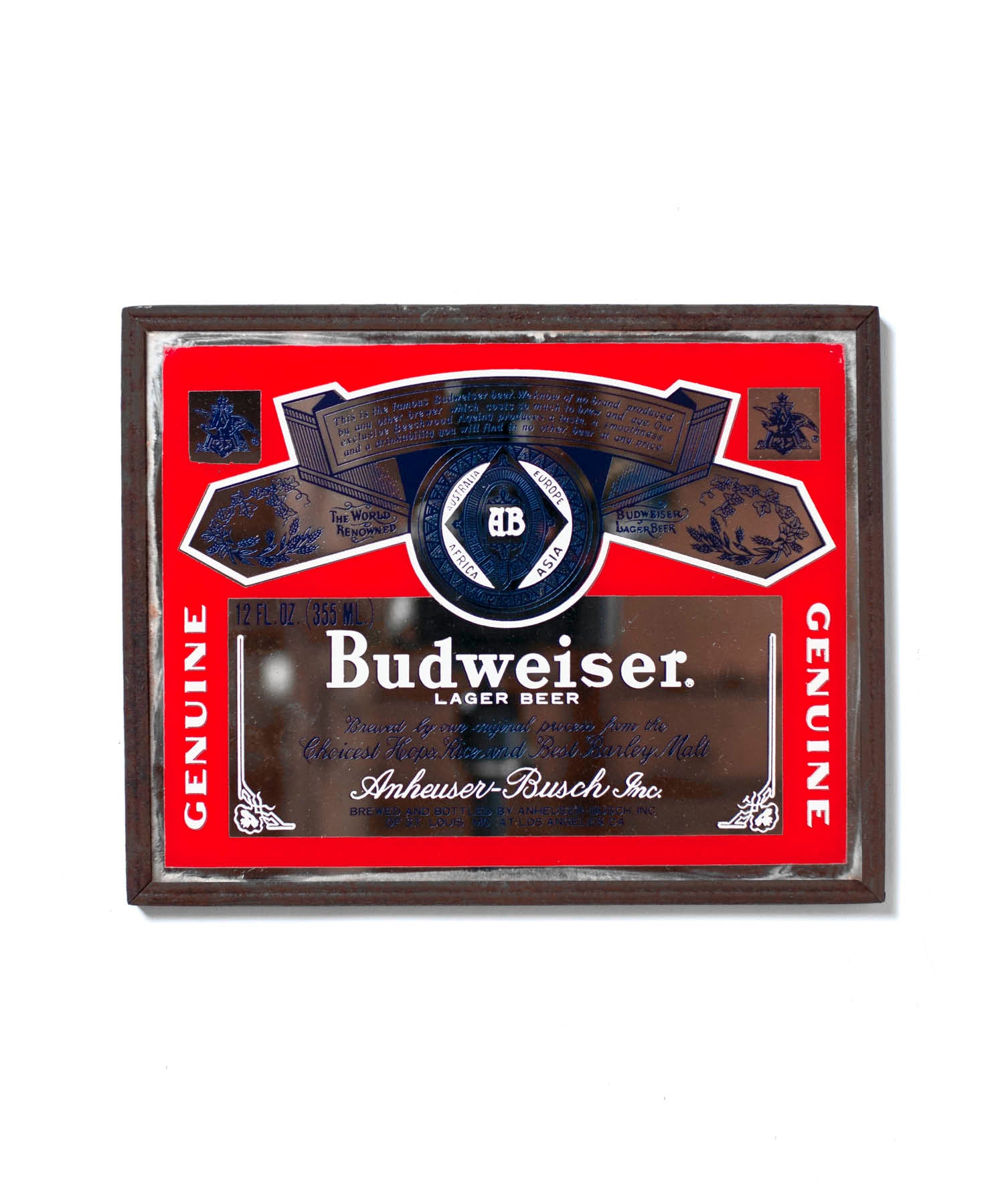 Vintage Object : Budweiserの鏡 | LIKE THIS SHOP