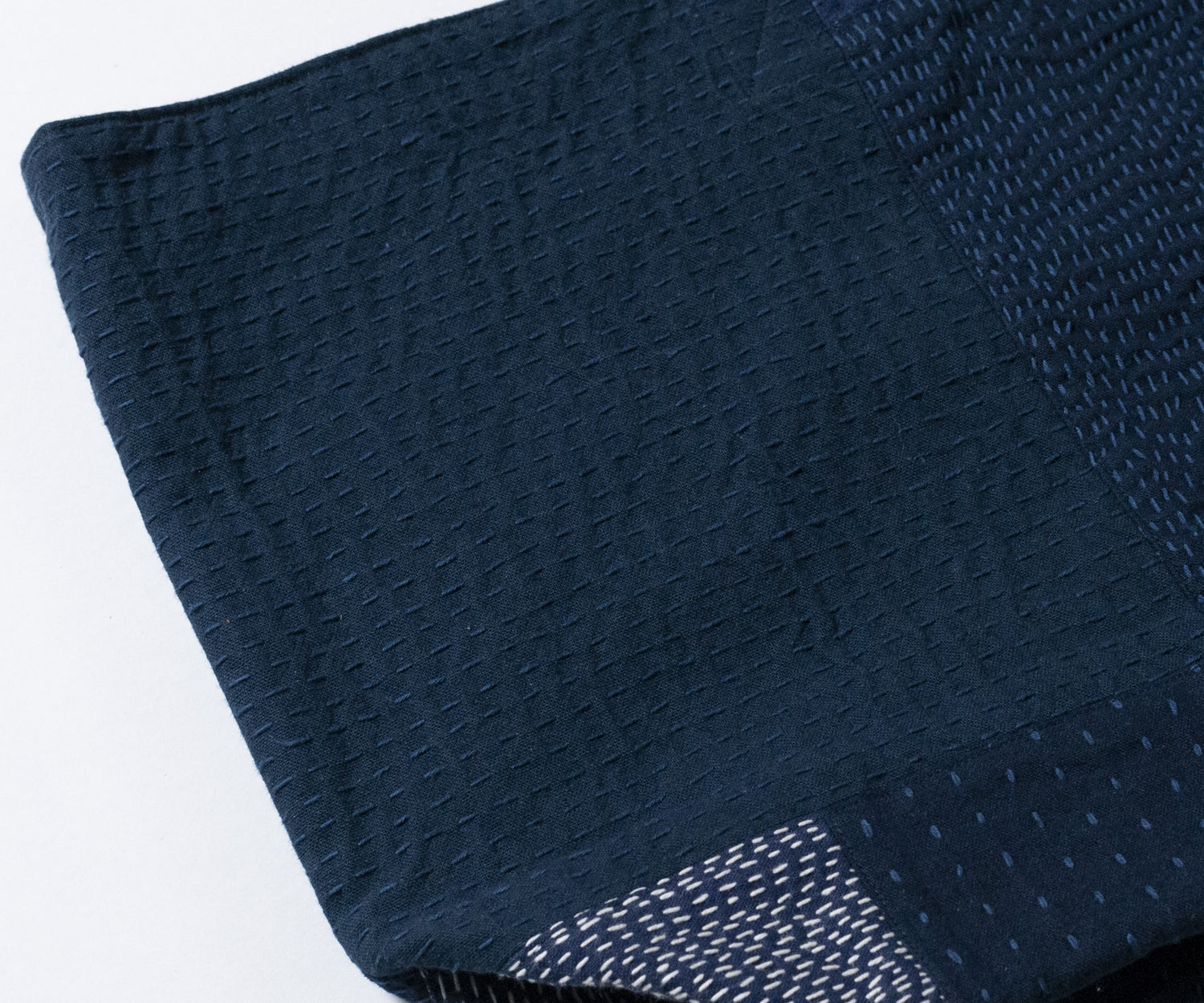 SASHIKO FABRIC TOTE BAG / TERAS | LIKE THIS SHOP